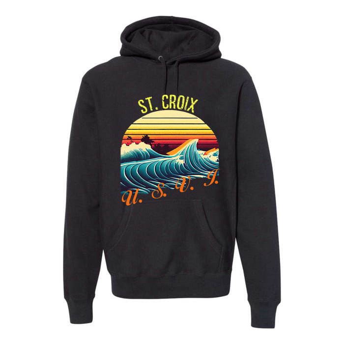 St. Croix Retro Surf Apparel & Beachwear St. Croix Premium Hoodie