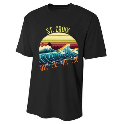 St. Croix Retro Surf Apparel & Beachwear St. Croix Performance Sprint T-Shirt