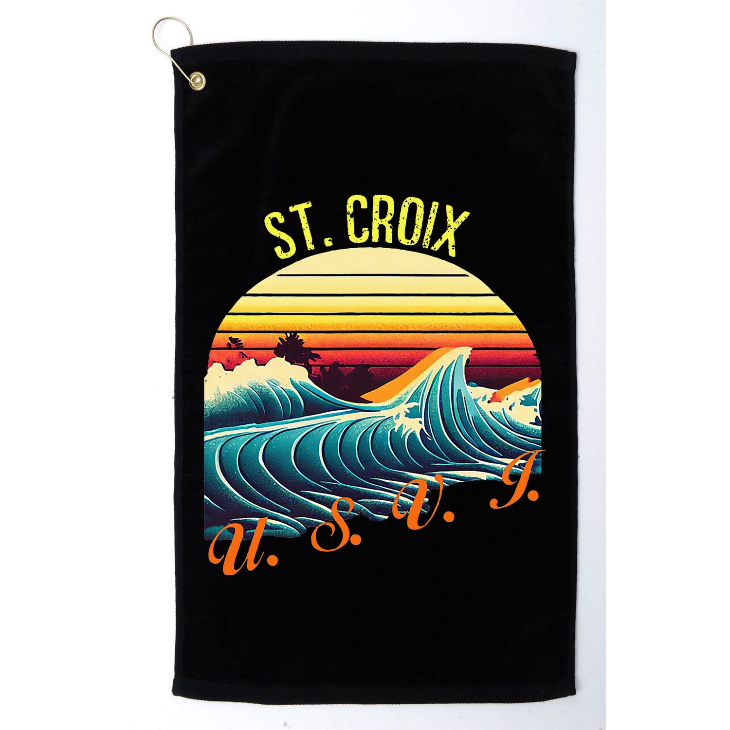 St. Croix Retro Surf Apparel & Beachwear St. Croix Golf Towel