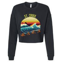 St. Croix Retro Surf Apparel & Beachwear St. Croix Cropped Pullover Crew
