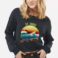 St. Croix Retro Surf Apparel & Beachwear St. Croix Cropped Pullover Crew