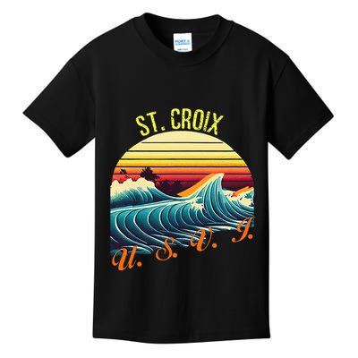 St. Croix Retro Surf Apparel & Beachwear St. Croix Kids T-Shirt