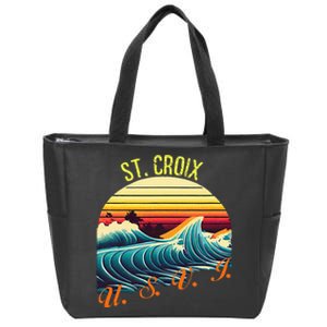 St. Croix Retro Surf Apparel & Beachwear St. Croix Zip Tote Bag