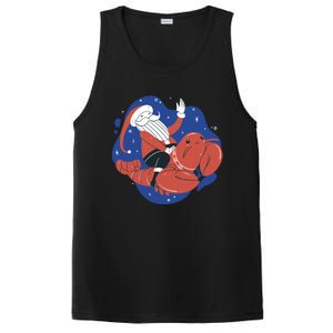 Santa Claus Riding Lobster PosiCharge Competitor Tank