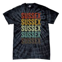 Sussex City Retro Tie-Dye T-Shirt