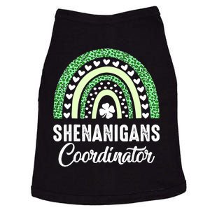 Shenanigans Coordinator Rainbow St Patricks Day Teacher Gift Doggie Tank