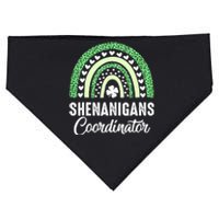 Shenanigans Coordinator Rainbow St Patricks Day Teacher Gift USA-Made Doggie Bandana