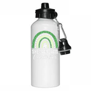 Shenanigans Coordinator Rainbow St Patricks Day Teacher Gift Aluminum Water Bottle