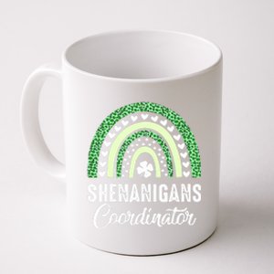 Shenanigans Coordinator Rainbow St Patricks Day Teacher Gift Coffee Mug