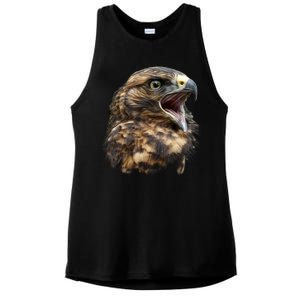 Screaming Hawk Wildlife Ladies PosiCharge Tri-Blend Wicking Tank