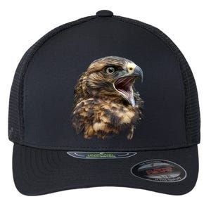 Screaming Hawk Wildlife Flexfit Unipanel Trucker Cap