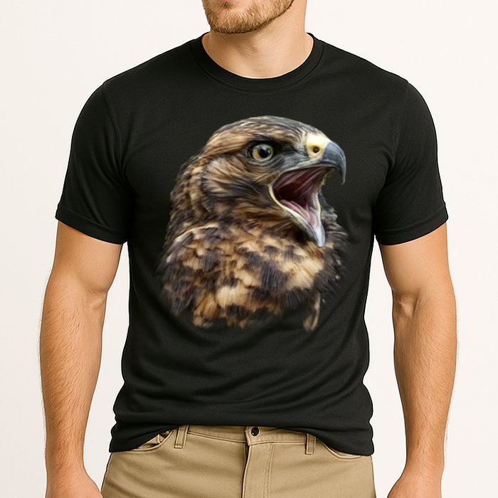 Screaming Hawk Wildlife Cooling Performance Crew T-Shirt