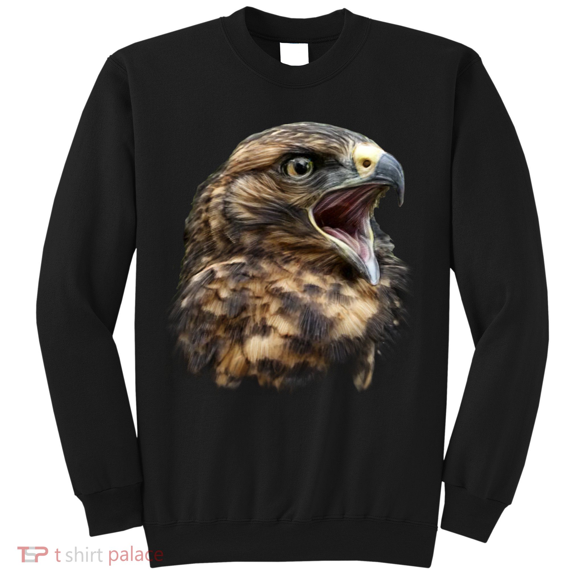 Screaming Hawk Wildlife Sweatshirt