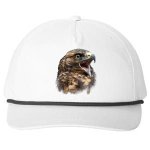 Screaming Hawk Wildlife Snapback Five-Panel Rope Hat