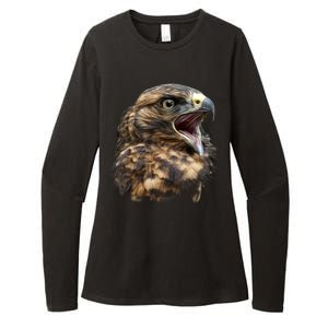 Screaming Hawk Wildlife Womens CVC Long Sleeve Shirt