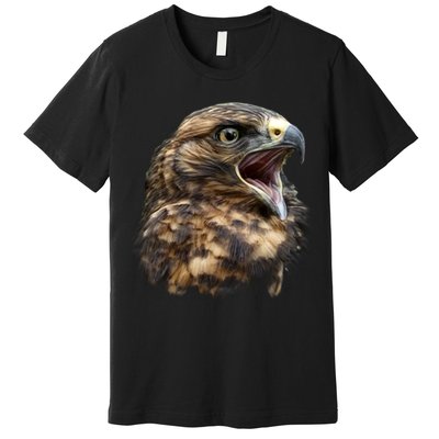 Screaming Hawk Wildlife Premium T-Shirt