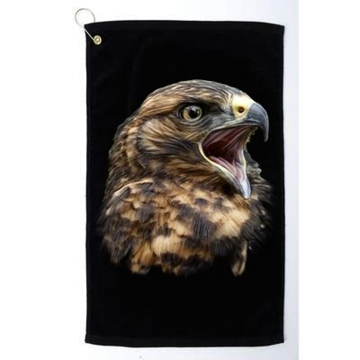 Screaming Hawk Wildlife Golf Towel
