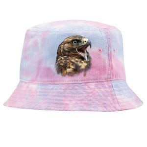 Screaming Hawk Wildlife Tie-Dyed Bucket Hat