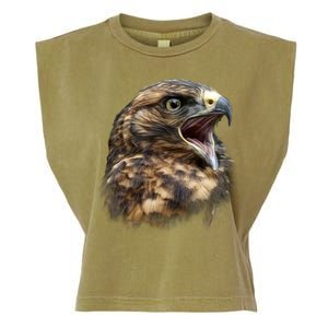 Screaming Hawk Wildlife Garment-Dyed Women's Muscle Tee