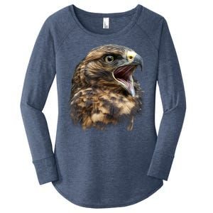 Screaming Hawk Wildlife Women's Perfect Tri Tunic Long Sleeve Shirt