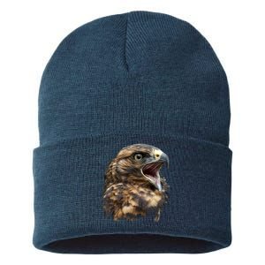 Screaming Hawk Wildlife Sustainable Knit Beanie