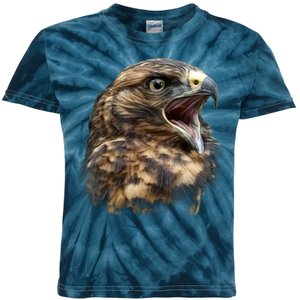 Screaming Hawk Wildlife Kids Tie-Dye T-Shirt