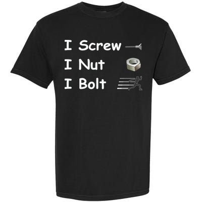 Screw A Nut Bolt Garment-Dyed Heavyweight T-Shirt