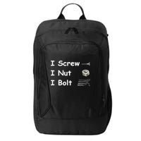 Screw A Nut Bolt City Backpack