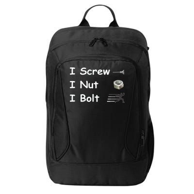 Screw A Nut Bolt City Backpack