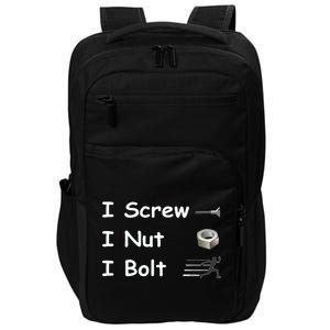 Screw A Nut Bolt Impact Tech Backpack