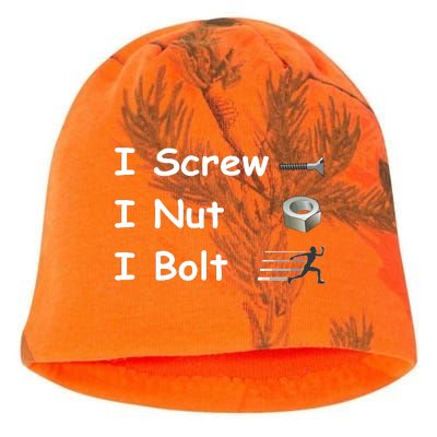 Screw A Nut Bolt Kati - Camo Knit Beanie