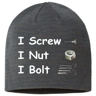 Screw A Nut Bolt Sustainable Beanie