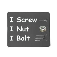 Screw A Nut Bolt Mousepad