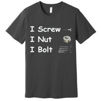 Screw A Nut Bolt Premium T-Shirt