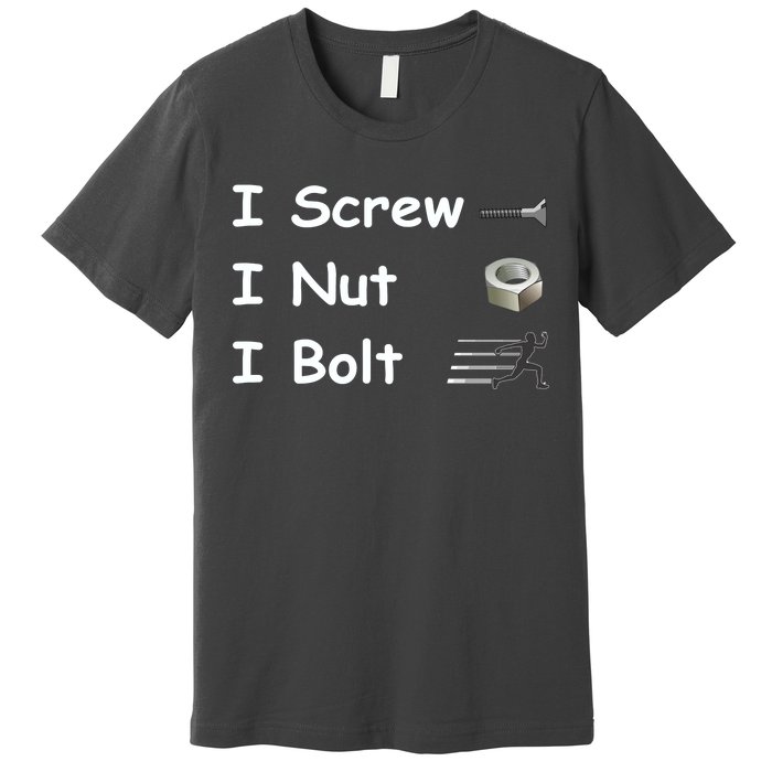 Screw A Nut Bolt Premium T-Shirt