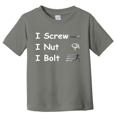 Screw A Nut Bolt Toddler T-Shirt