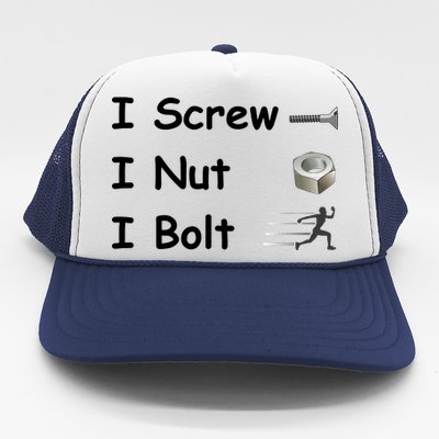 Screw A Nut Bolt Trucker Hat