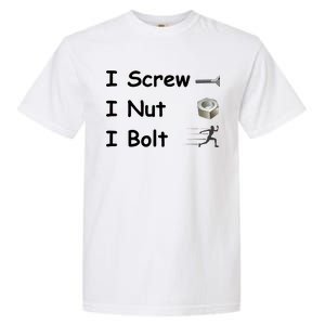 Screw A Nut Bolt Garment-Dyed Heavyweight T-Shirt