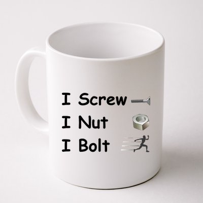 Screw A Nut Bolt Coffee Mug