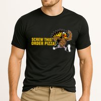 Screw This Order Pizza Turkey Running Performance Shirt