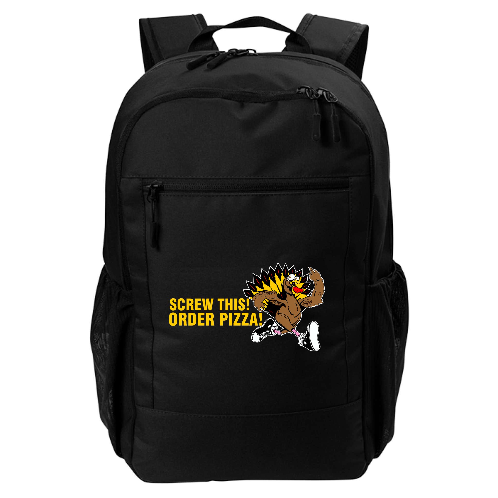 Screw This Order Pizza Turkey Running Backpack