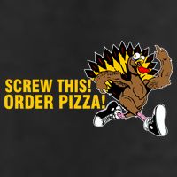 Screw This Order Pizza Turkey Running Golf Towel
