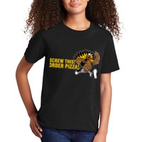 Screw This Order Pizza Turkey Running Kids T-Shirt