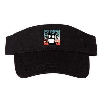 Screw You Virus Cat Visor