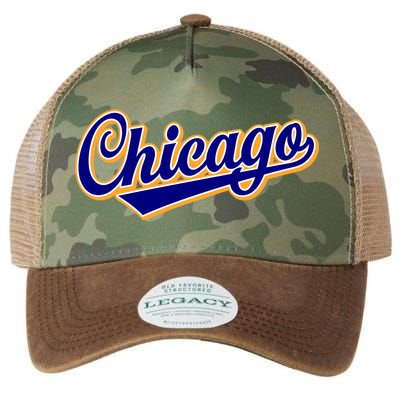 Script Chicago Logo Legacy Tie Dye Trucker Hat