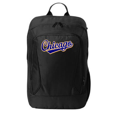 Script Chicago Logo City Backpack