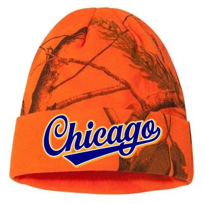 Script Chicago Logo Kati Licensed 12" Camo Beanie