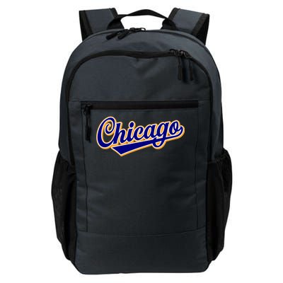 Script Chicago Logo Daily Commute Backpack