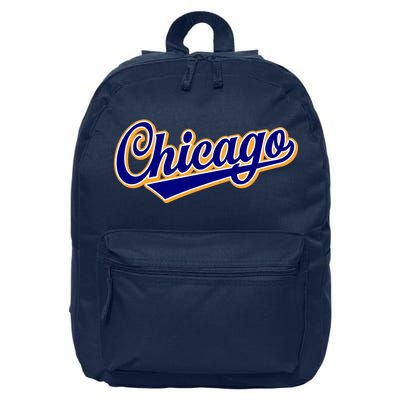 Script Chicago Logo 16 in Basic Backpack