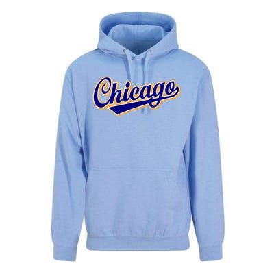 Script Chicago Logo Unisex Surf Hoodie